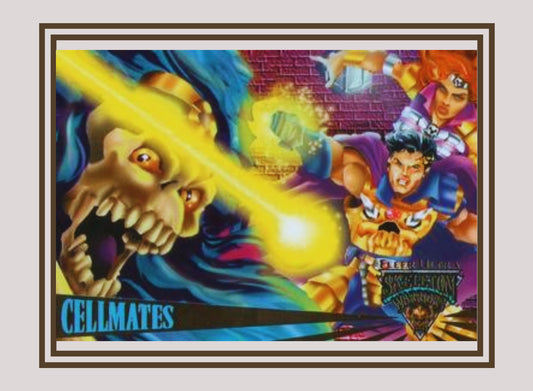 1x Cellmates - Base (#050 - 1995 Fleer Ultra Skeleton Warriors)