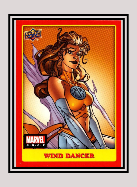 Marvel! 1x Wind Dancer - Base (#051 - 2020 Upper Deck Marvel Ages)