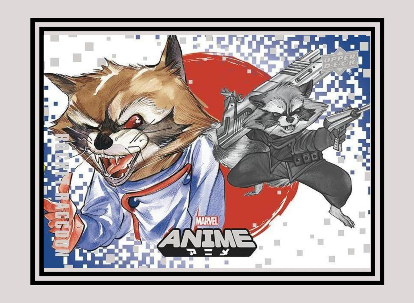 Marvel! 1x Rocket Raccoon - Base (#51 - 2020 Upper Deck Marvel Anime)