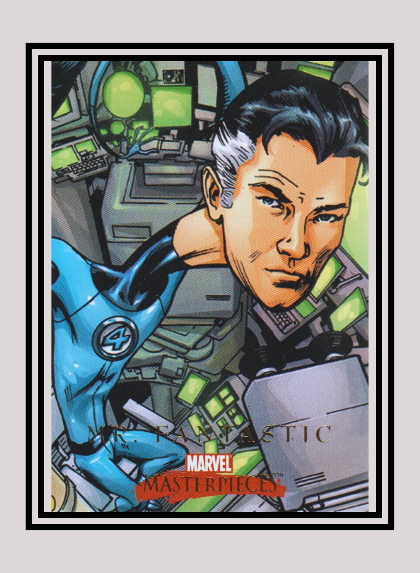 Marvel! 1x Mr. Fantastic - Base (#51 - 2008 Upper Deck Marvel Masterpieces Series 2)