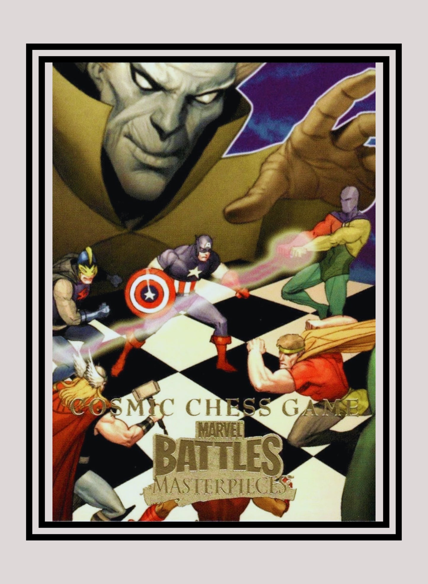 Marvel! 1x Cosmic Chess Game - Base (#52 - 2008 Upper Deck Marvel Masterpieces Series 3)