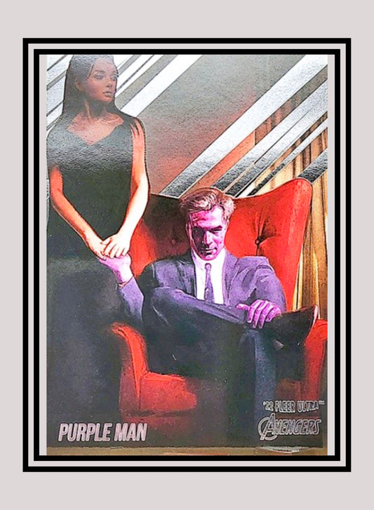 Marvel! 1x Purple Man - Base (#52 - 2022 Fleer Ultra Avengers)