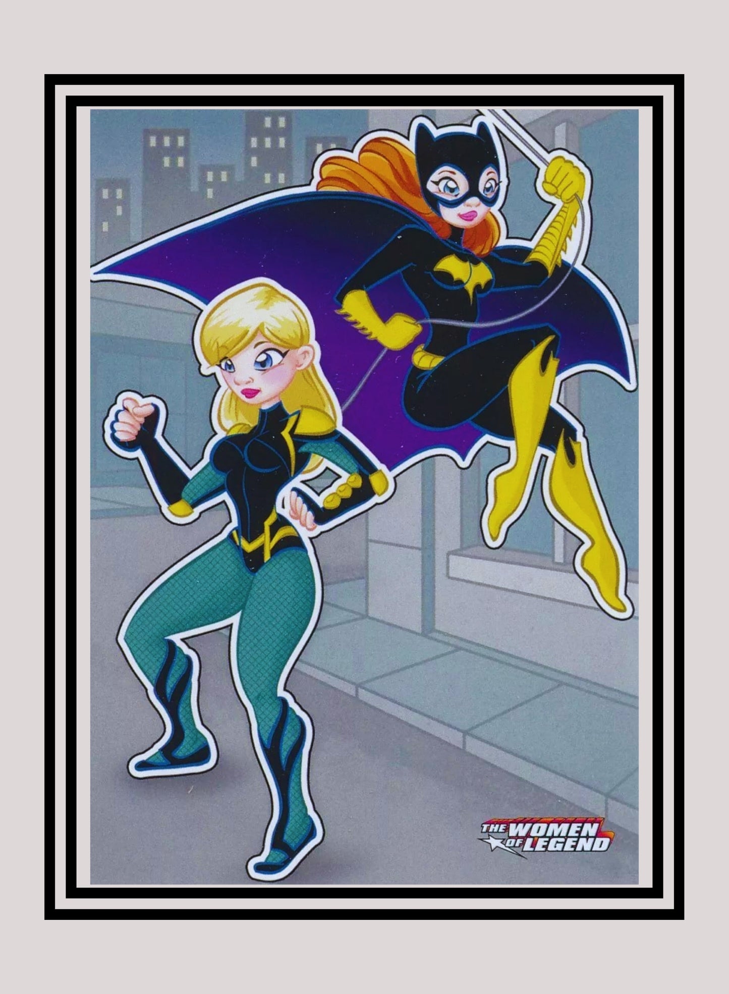 DC! 1x Batgirl & Black Canary - Base (#52 - 2013 Cryptozoic The Women of Legend)