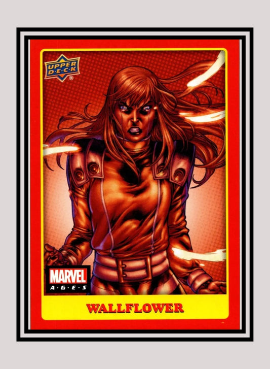 Marvel! 1x Wallflower - Base (#052 - 2020 Upper Deck Marvel Ages)