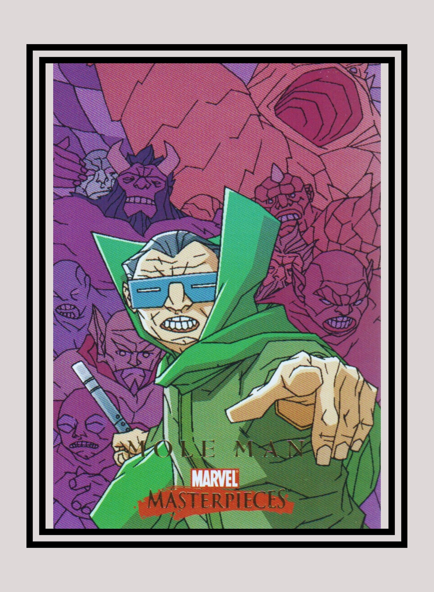 Marvel! 1x Mole Man - Base (#52 - 2008 Upper Deck Marvel Masterpieces Series 2)