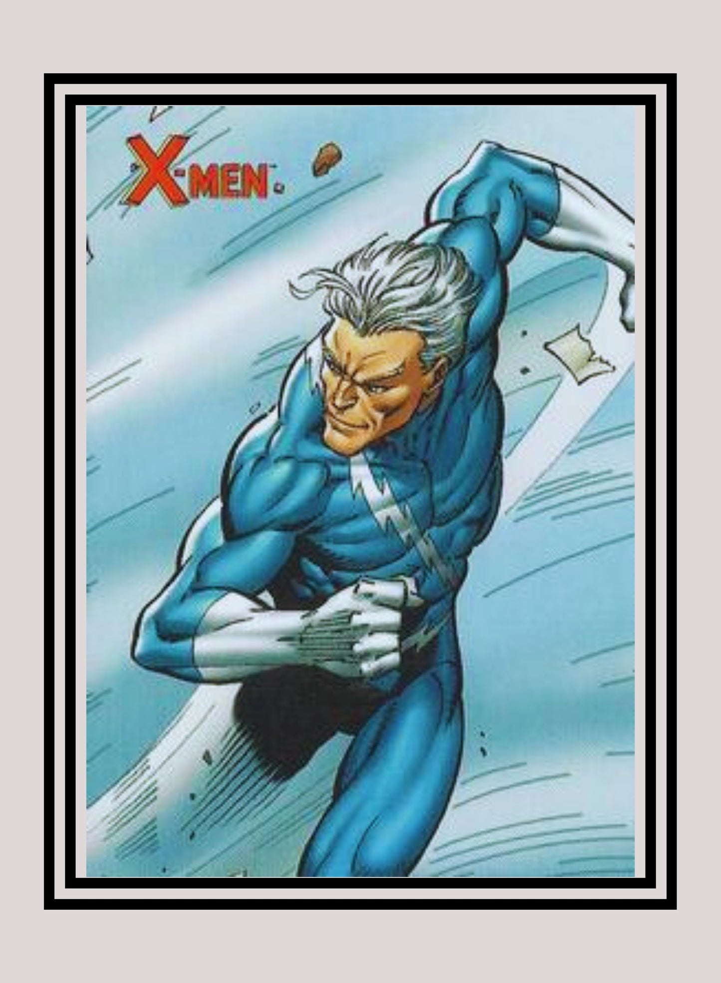 Marvel! 1x Quicksilver - Base (#52 - 2009 Rittenhouse X-Men Archives)