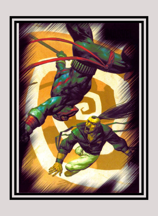 Marvel! 1x Night Thrasher vs. Midnight’s Fire - Base (#52 - 2010 Rittenhouse Marvel Heroes & Villains)