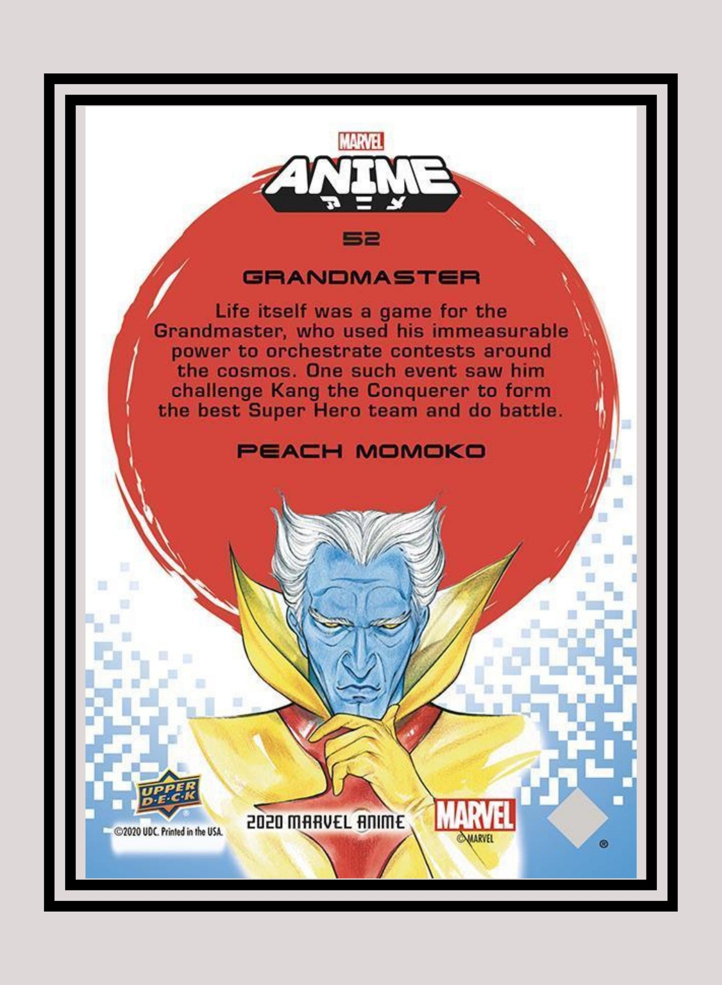 Marvel! 1x Grand Master - Base (#52 - 2020 Upper Deck Marvel Anime)