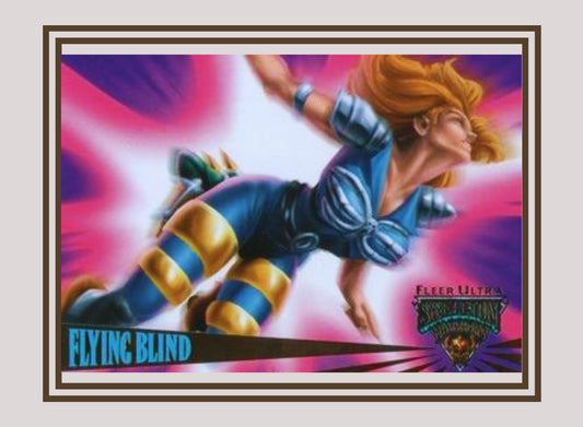 1x Flying Blind - Base (#052 - 1995 Fleer Ultra Skeleton Warriors)