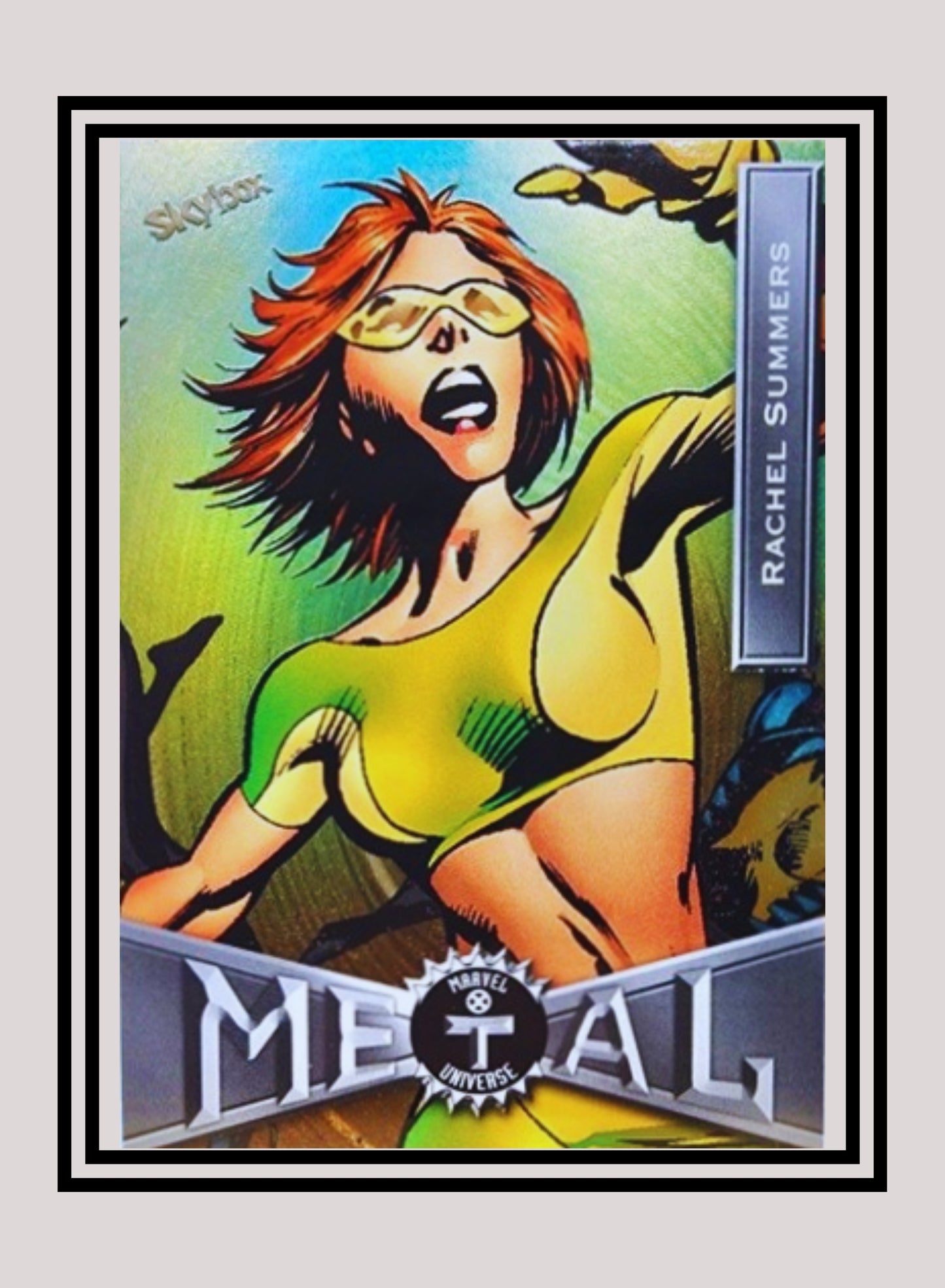 Marvel! 1x Rachel Summers - Base Low Series (#053 - 2021 Upper Deck X-Men Metal Universe)