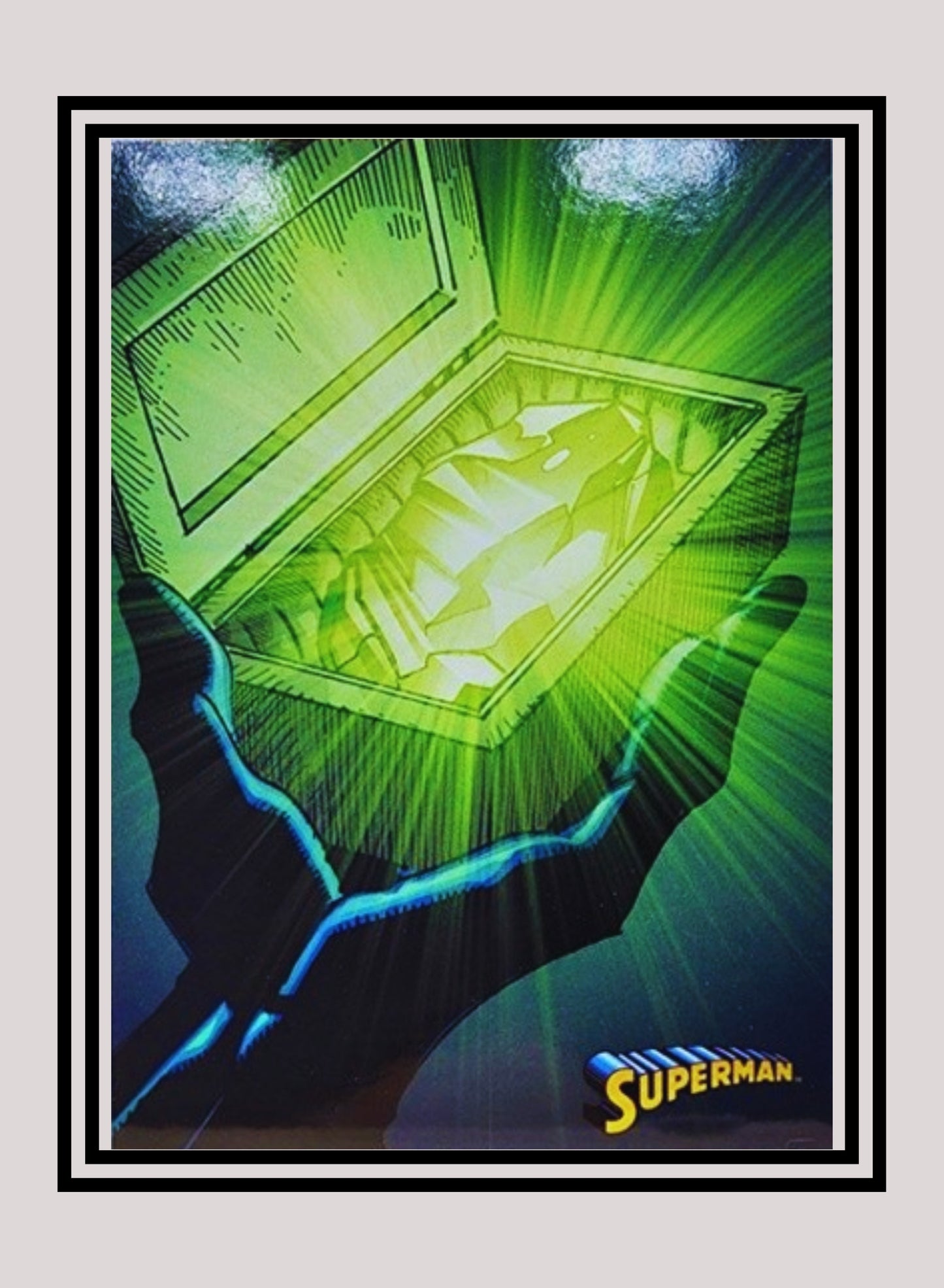 DC! 1x Kryptonite - Base (#53 - 2013 Cryptozoic DC Superman)