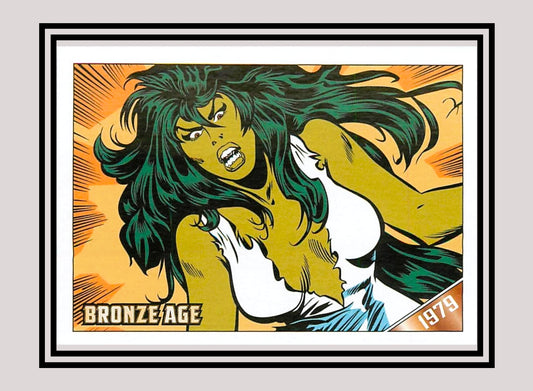Marvel! 1x She-Hulk #1 - Base (#53 - 2012 Rittenhouse Marvel Bronze Age)