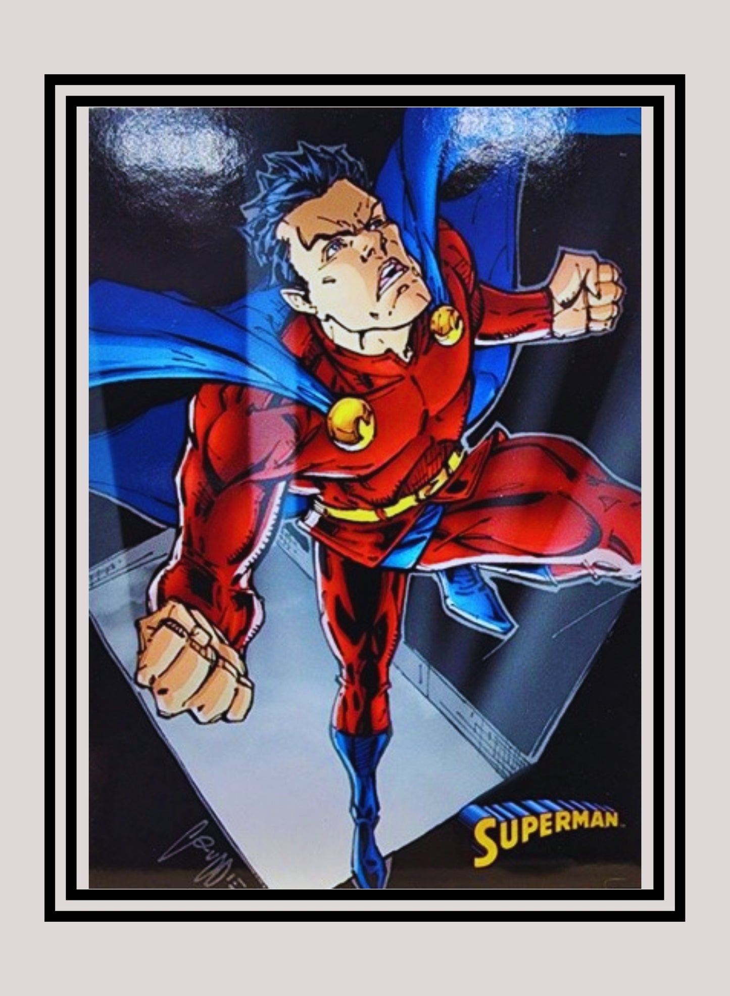 DC! 1x Mon-El - Base (#54 - 2013 Cryptozoic DC Superman)