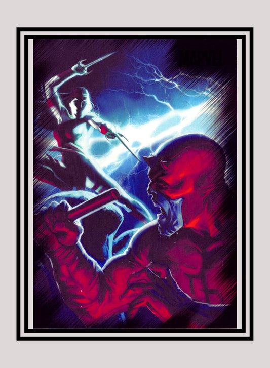Marvel! 1x Elektra vs. Skrull Daredevil - Base (#54 - 2010 Rittenhouse Marvel Heroes & Villains)