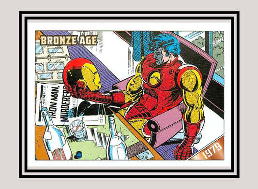 Marvel! 1x Iron Man #128 - Base (#54 - 2012 Rittenhouse Marvel Bronze Age)