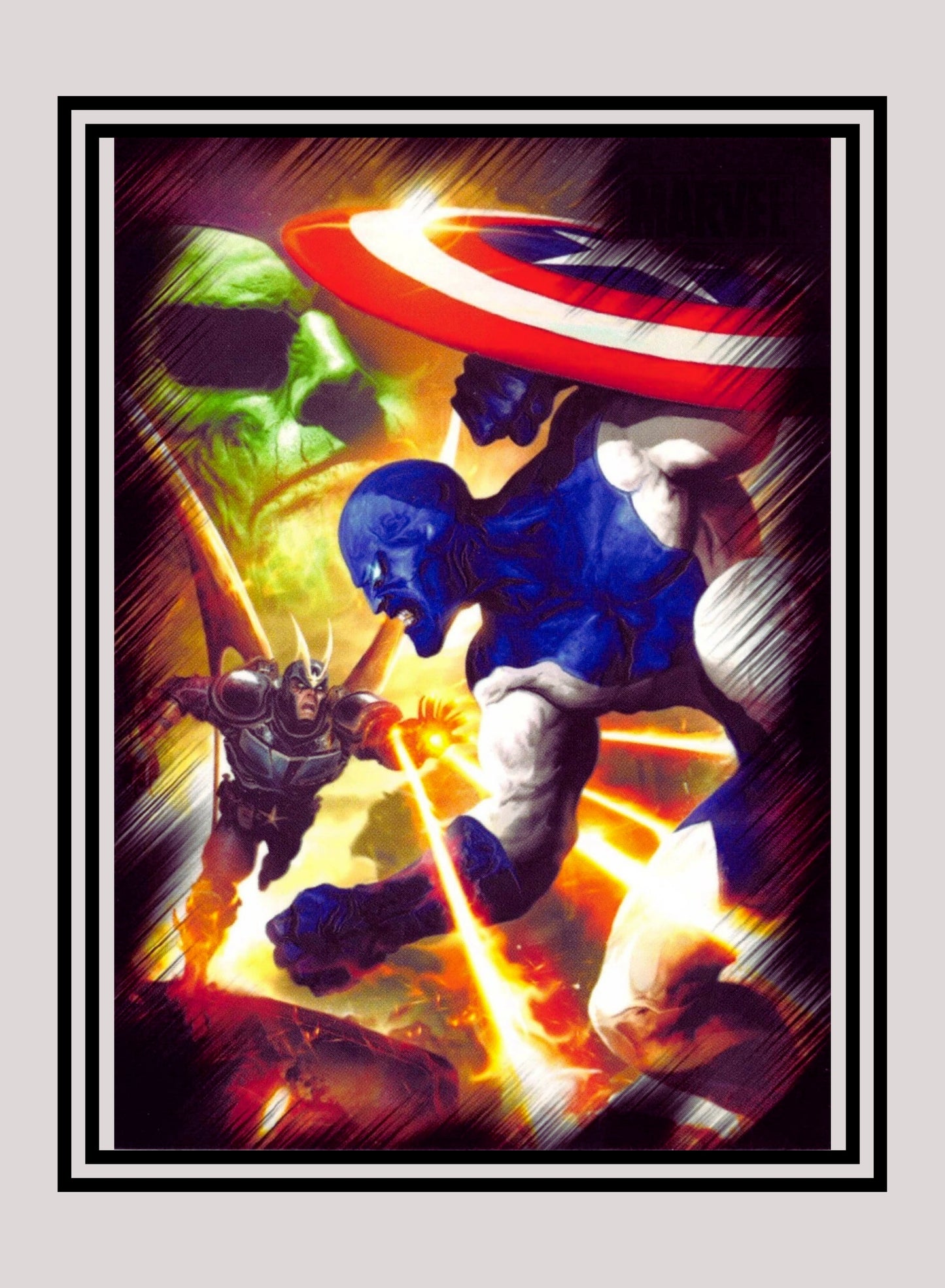 Marvel! 1x Major Victory vs. Starhawk - Base (#55 - 2010 Rittenhouse Marvel Heroes & Villains)