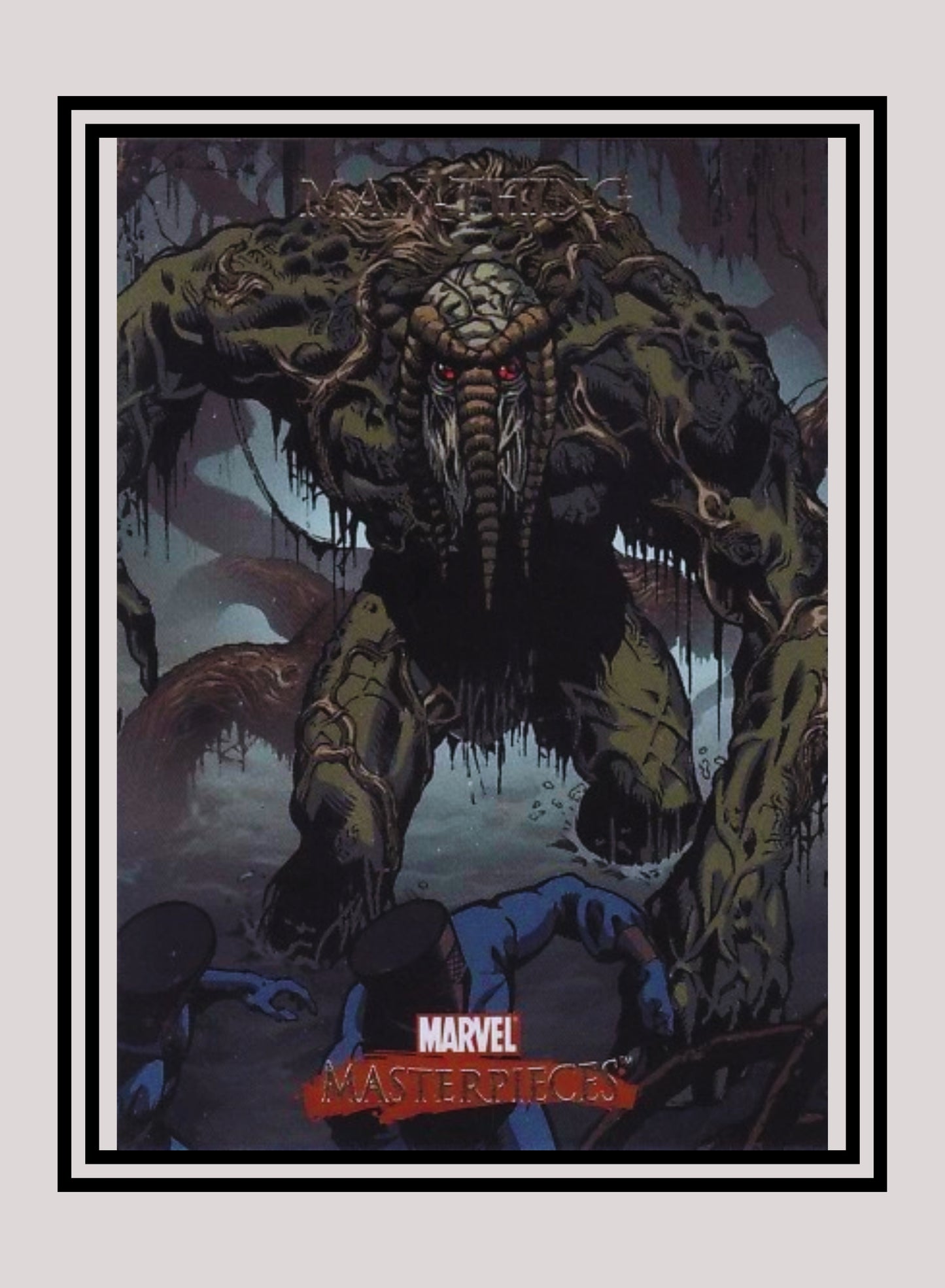 Marvel! 1x Man-Thing - Base (#55 - 2007 Upper Deck Marvel Masterpieces)