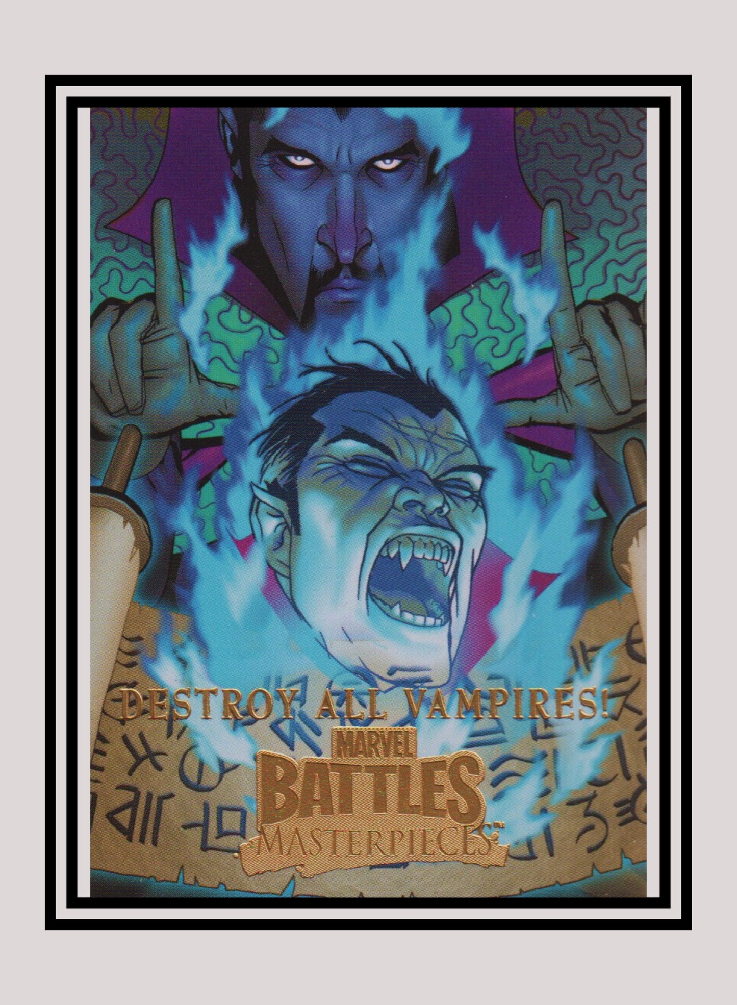 Marvel! 1x Destroy All Vampires! - Base (#55 - 2008 Upper Deck Marvel Masterpieces Series 3)