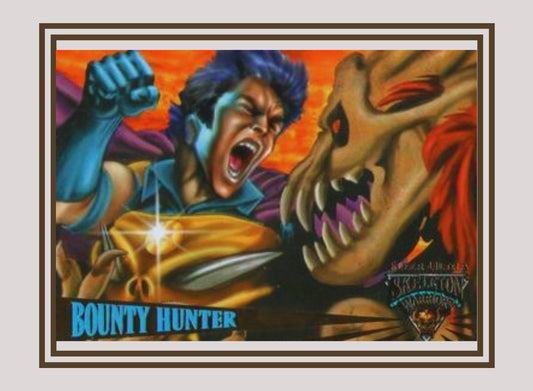 1x Bounty Hunter - Base (#055 - 1995 Fleer Ultra Skeleton Warriors)