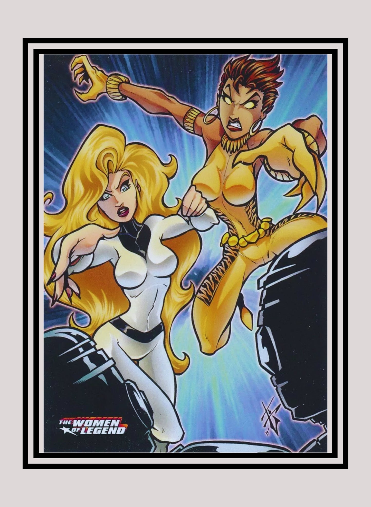 DC! 1x Vixen & Godiva - Base (#56 - 2013 Cryptozoic The Women of Legend)