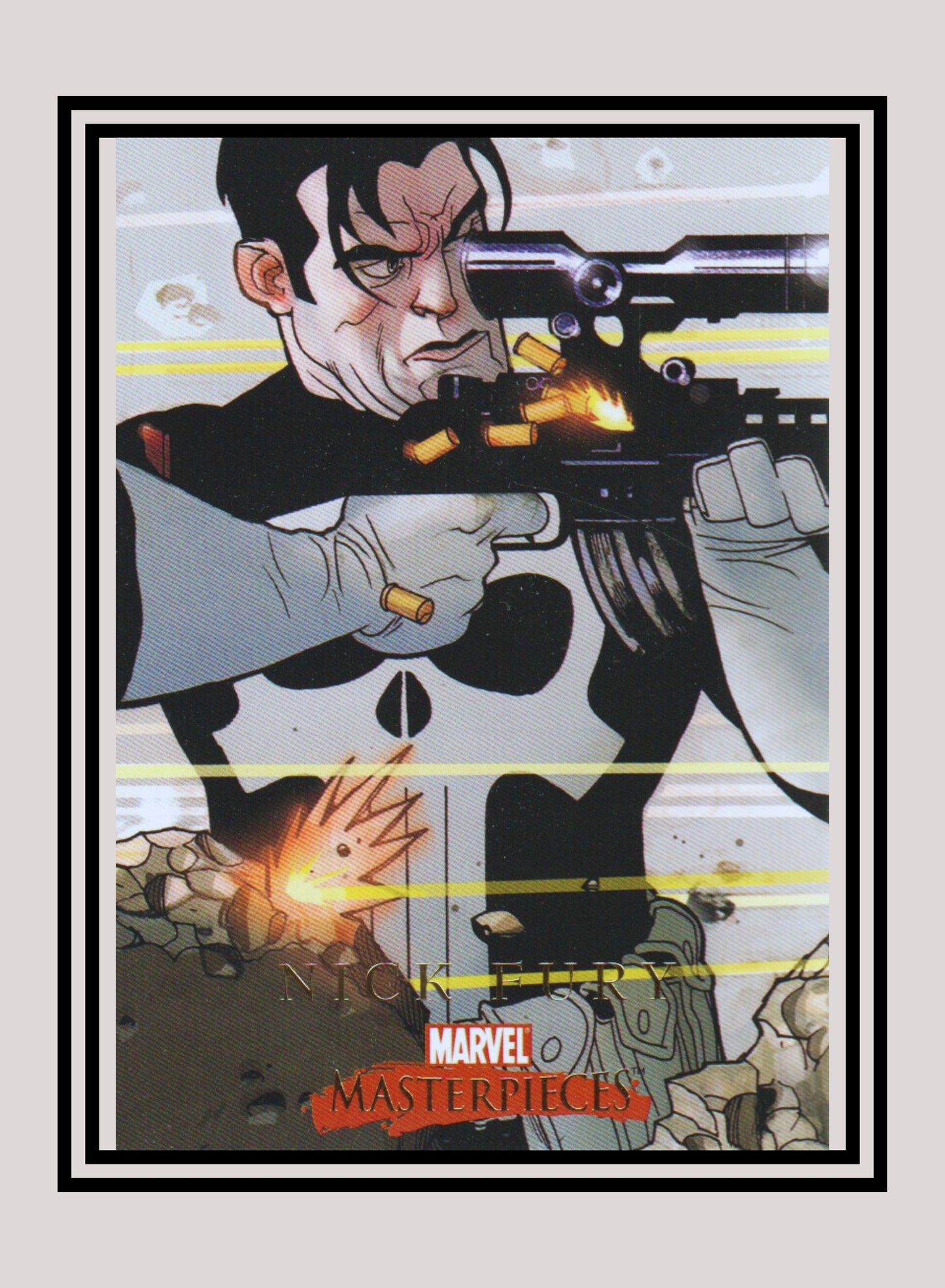 Marvel! 1x Nick Fury - Base (#56 - 2008 Upper Deck Marvel Masterpieces Series 2)