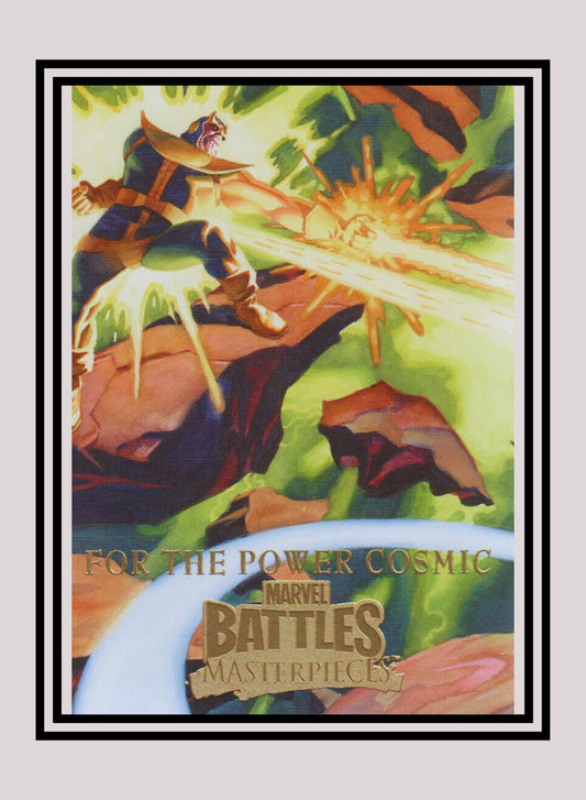 Marvel! 1x For the Power Cosmic - Base (#57 - 2008 Upper Deck Marvel Masterpieces Series 3)