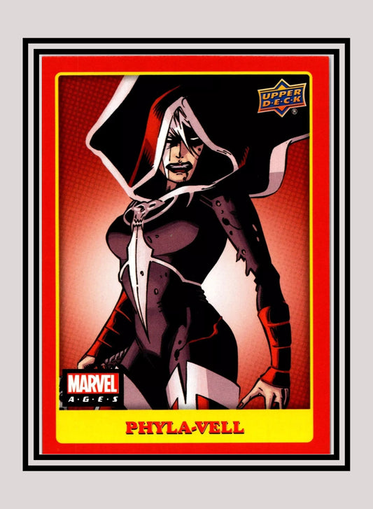 Marvel! 1x Phyla-Vell - Base (#057 - 2020 Upper Deck Marvel Ages)