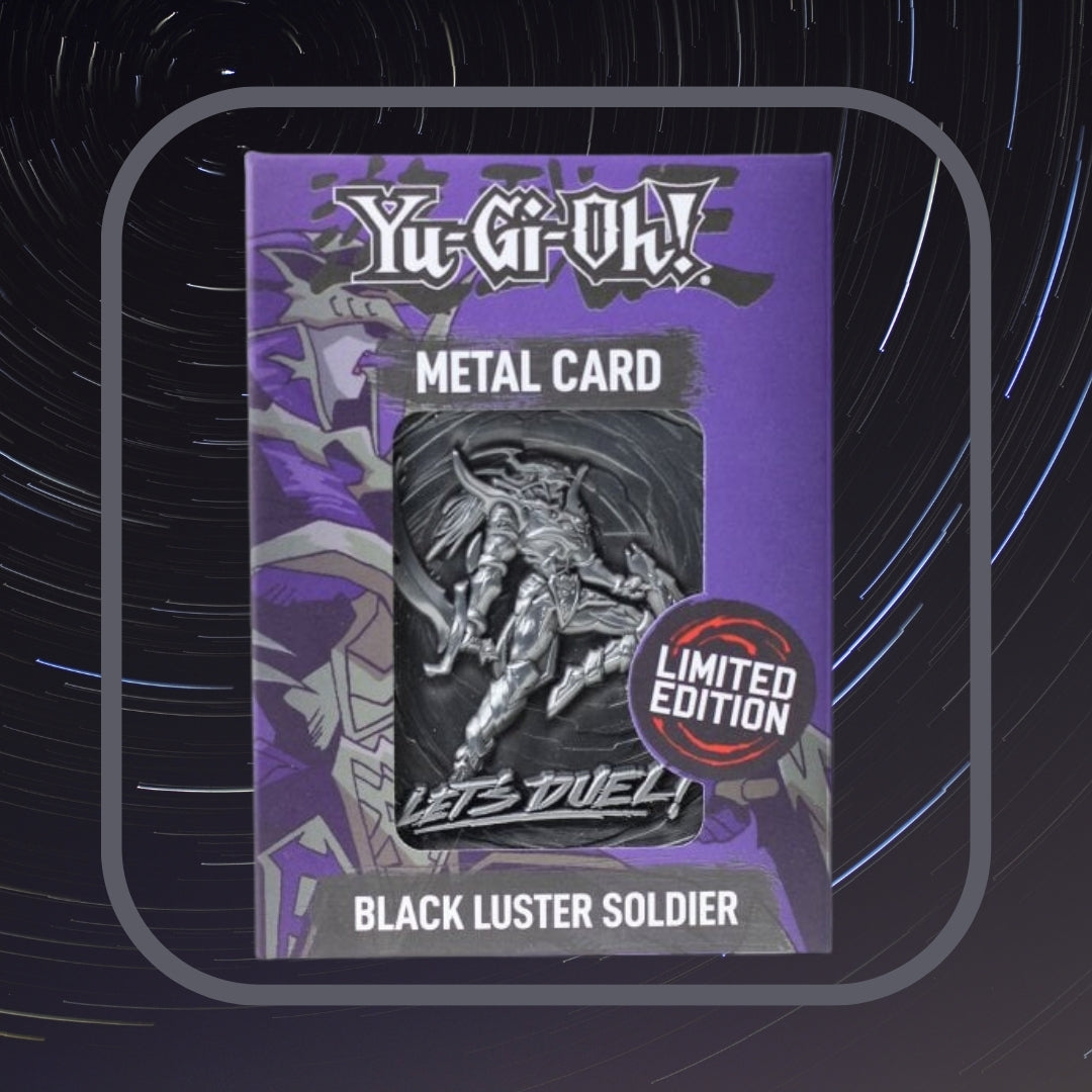 Yugioh! 1x Black Luster Soldier Metal Card - Limited Edition (SEALED)