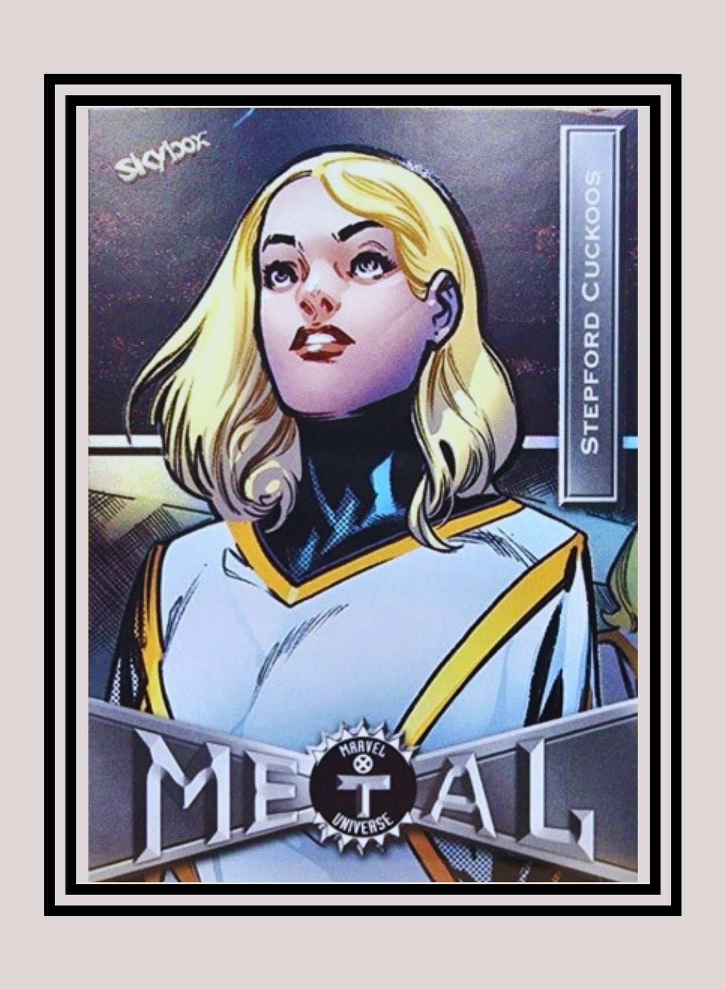 Marvel! 1x Stepford Cuckoos - Base Low Series (#059 - 2021 Upper Deck X-Men Metal Universe)