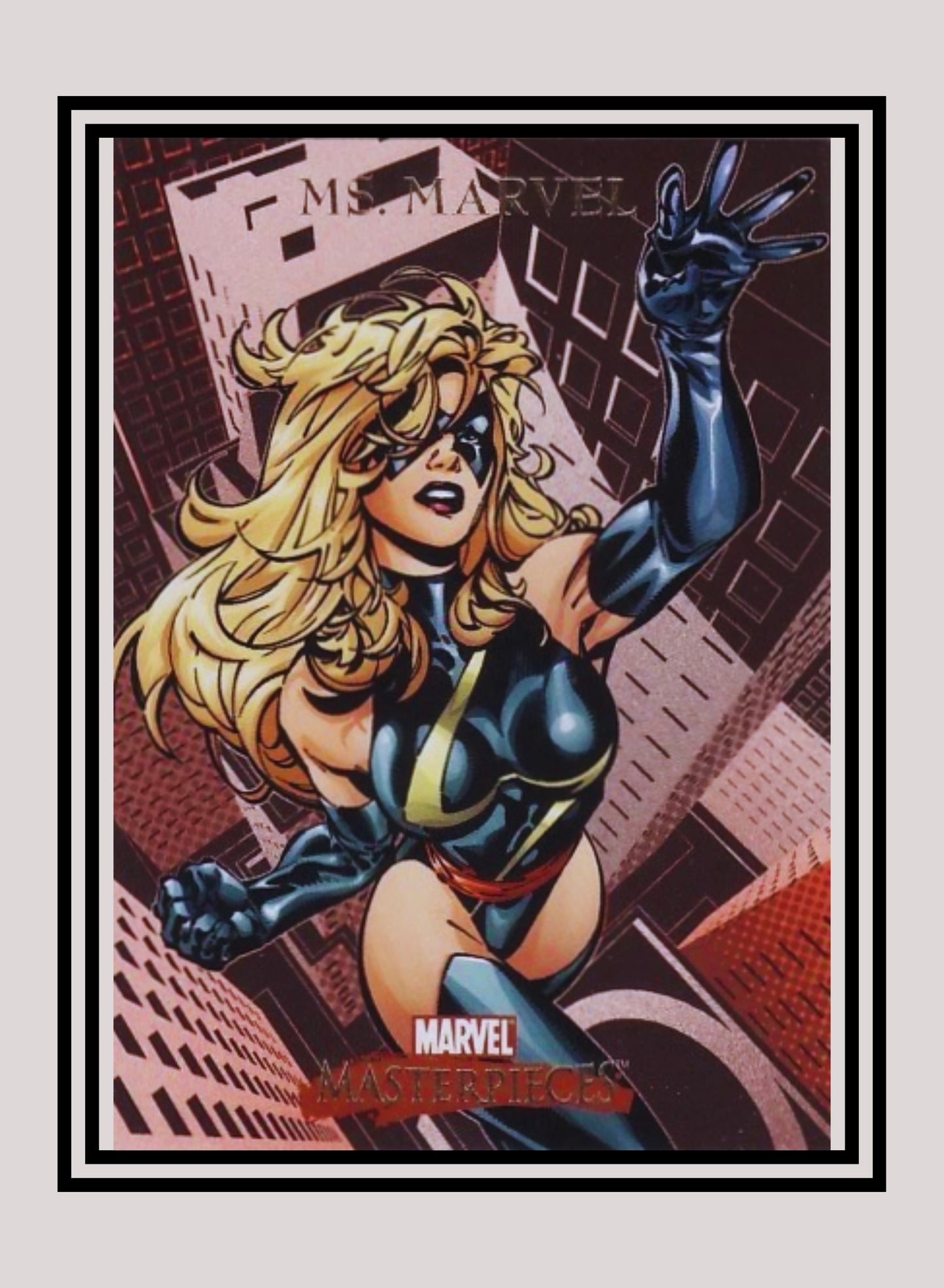 Marvel! 1x Ms. Marvel - Base (#59 - 2007 Upper Deck Marvel Masterpieces)
