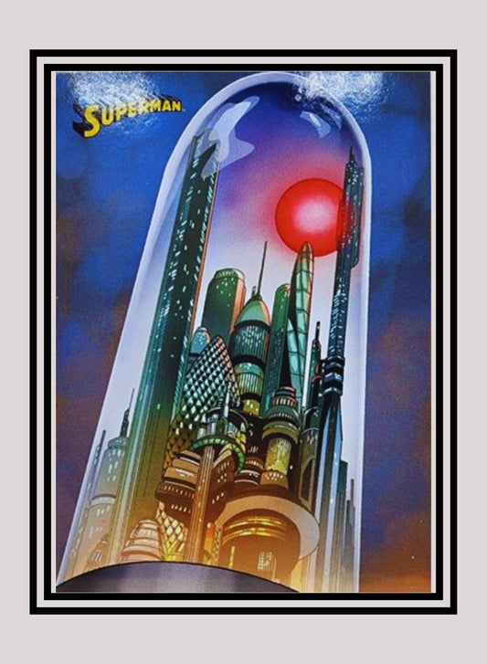 DC! 1x Bottle City of Kandor - Base (#59 - 2013 Cryptozoic DC Superman)