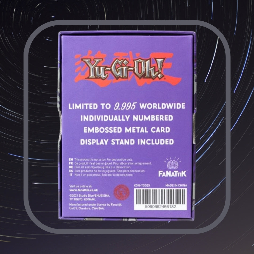 Yugioh! 1x Black Luster Soldier Metal Card - Limited Edition (SEALED)