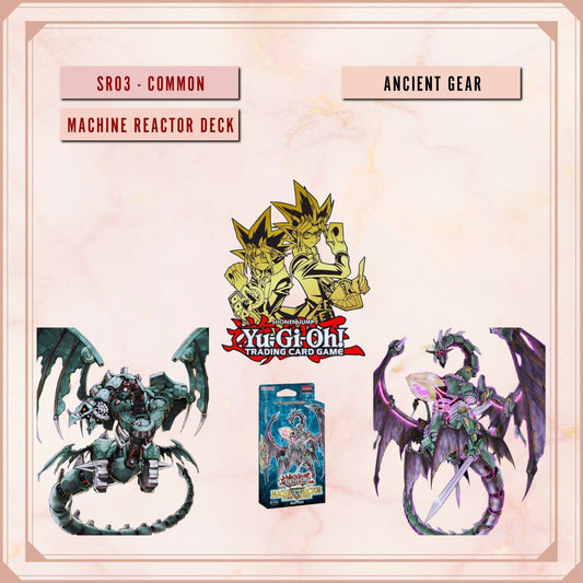 Yugioh! Structure Deck: Machine Reactor Singles (SR03 - Common) 1st/Unli Edition