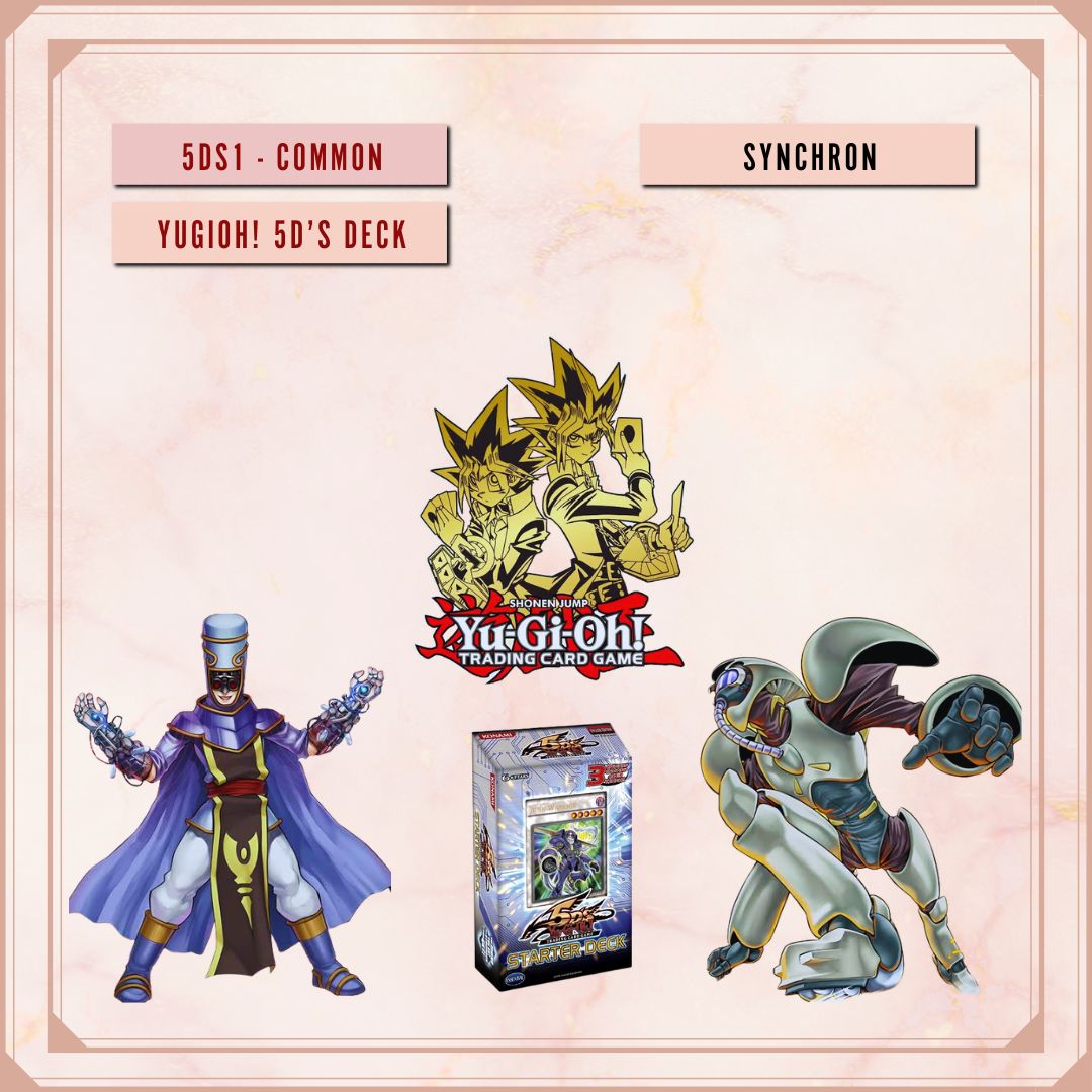 Yugioh! Starter Deck: Yugioh 5D'S Singles (5DS1 - Common) 1st Edition
