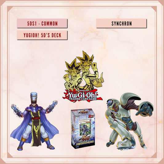 Yugioh! Starter Deck: Yugioh 5D'S Singles (5DS1 - Common) 1st Edition