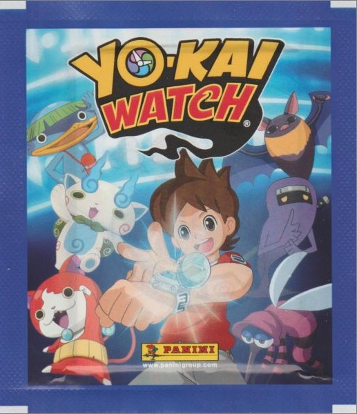 1x 2016 Panini Yo-Kai Watch - Sticker Pack (SEALED)