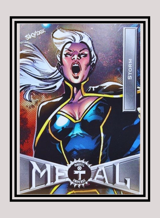 Marvel! 1x Storm - Base Low Series (#060 - 2021 Upper Deck X-Men Metal Universe)