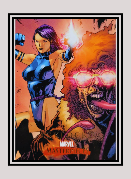 Marvel! 1x Psylocke - Base (#61 - 2008 Upper Deck Marvel Masterpieces Series 2)