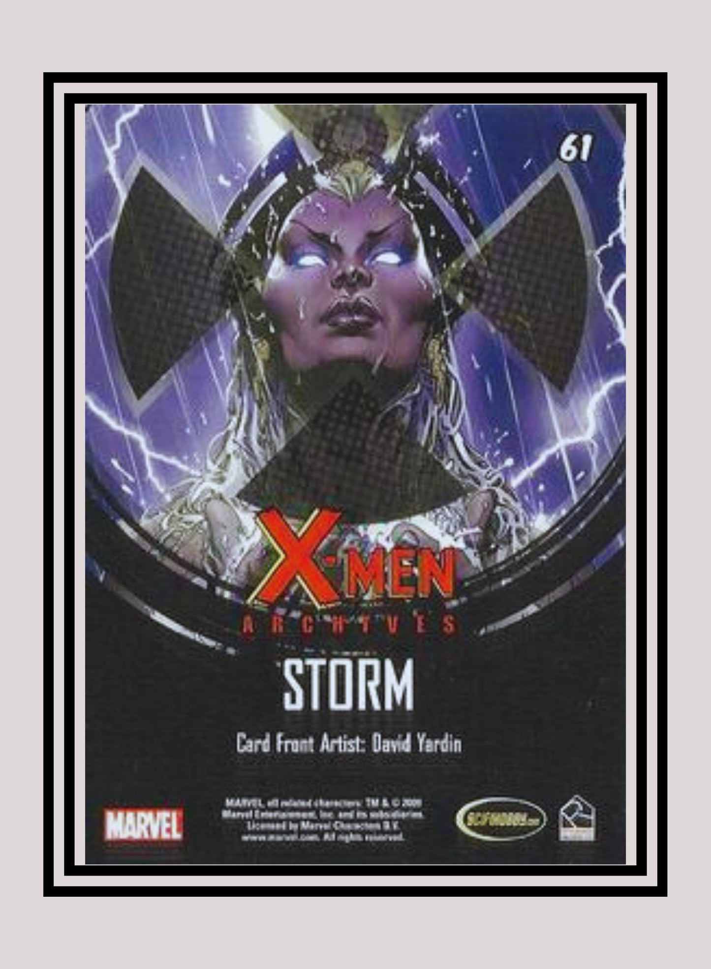 Marvel! 1x Storm - Base (#61 - 2009 Rittenhouse X-Men Archives)