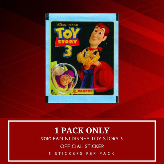 1x 2010 Panini Disney Toy Story 3 - Sticker Pack (SEALED)