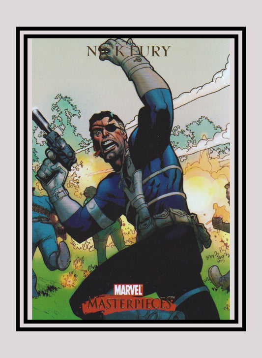 Marvel! 1x Nick Fury - Base (#62 - 2007 Upper Deck Marvel Masterpieces)