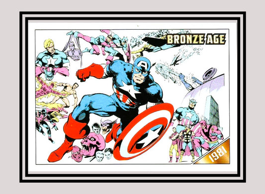 Marvel! 1x Captain America 255 - Base (#62 - 2012 Rittenhouse Marvel Bronze Age)