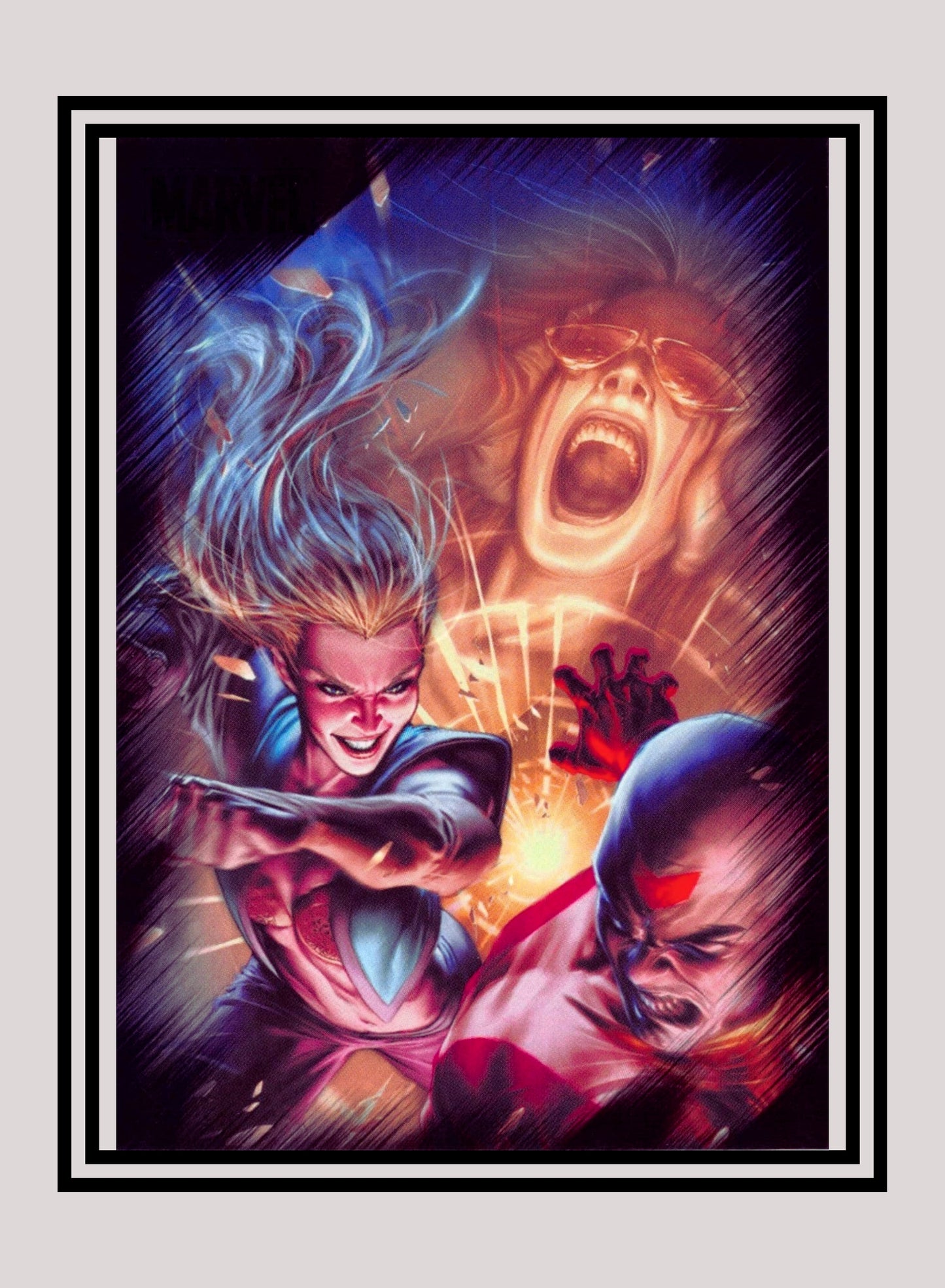 Marvel! 1x Sage vs. Purge - Base (#62 - 2010 Rittenhouse Marvel Heroes & Villains)