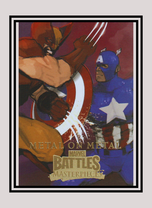 Marvel! 1x Metal on Metal - Base (#62 - 2008 Upper Deck Marvel Masterpieces Series 3)