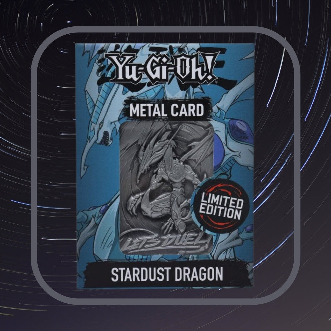 Yugioh! 1x Stardust Dragon Metal Card - Limited Edition (SEALED)