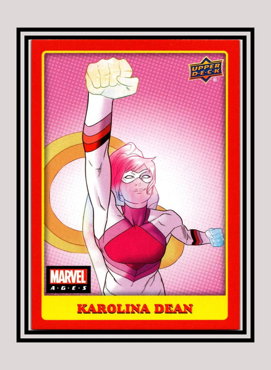 Marvel! 1x Karolina Dean - Base (#063 - 2020 Upper Deck Marvel Ages)
