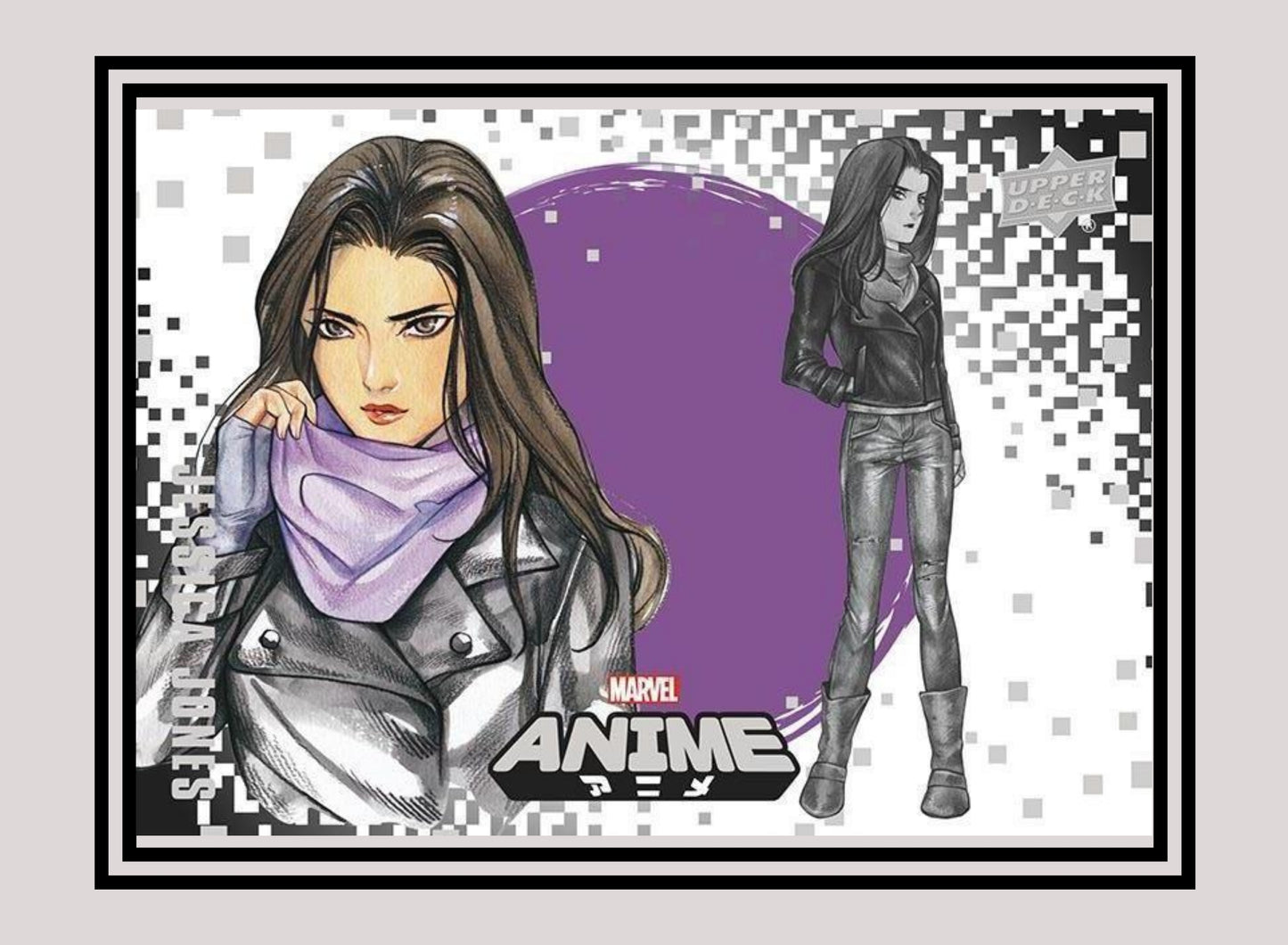 Marvel! 1x Jessica Jones - Base (#64 - 2020 Upper Deck Marvel Anime)