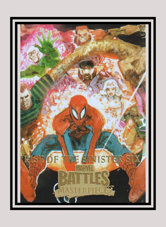 Marvel! 1x Rise of The Sinister Six - Base (#64 - 2008 Upper Deck Marvel Masterpieces Series 3)