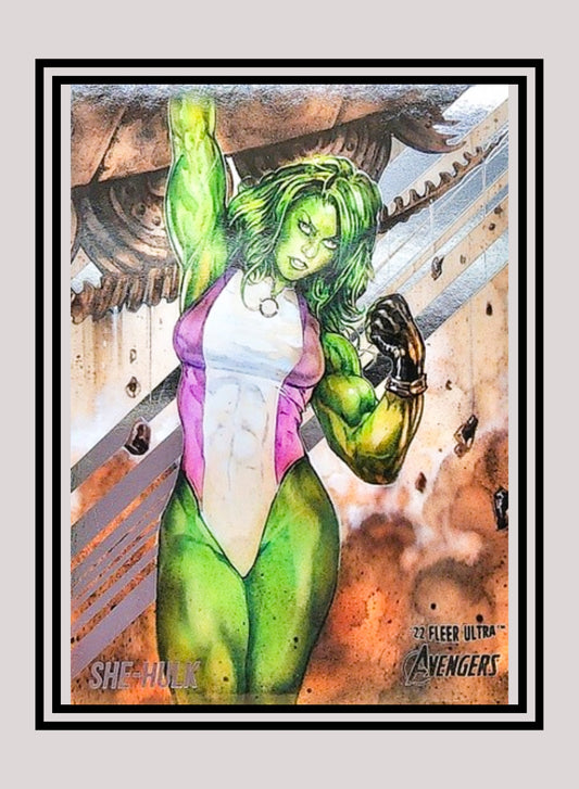 Marvel! 1x She-Hulk - Base (#64 - 2022 Fleer Ultra Avengers)