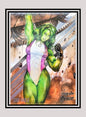Marvel! 1x She-Hulk - Base (#64 - 2022 Fleer Ultra Avengers)